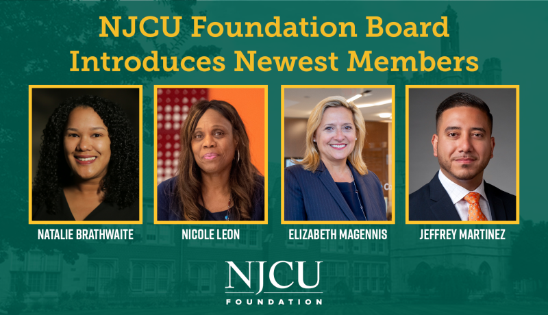 NJCU Names Four Leaders to NJCU Foundation Board of Directors | New Jersey City University